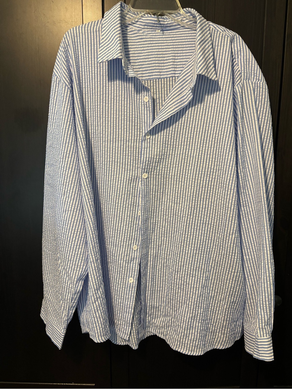 Gauzey button down shirt